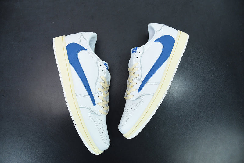 Nike Air Jordan 1 Low Travis Scott x Fragment "White/Blue"