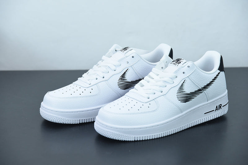 Nike Air Force 1 Zig Zag Black White