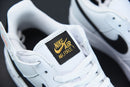 Nike Air Force 1 White Black Gold