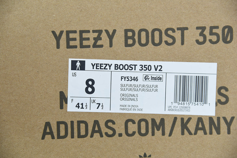 Adidas Yeezy Boost 350 V2 Sulfu