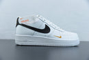 Nike Air Force 1 White Black Gold