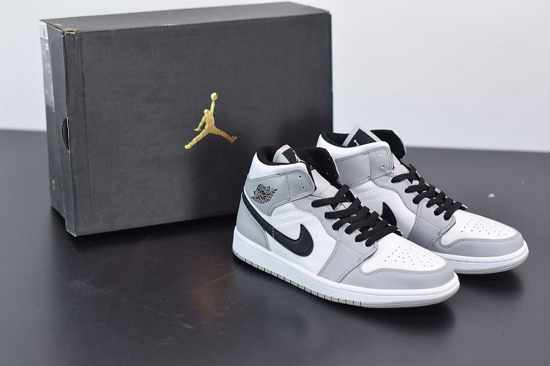 Nike Air Jordan 1 Mid Light Smoke Grey