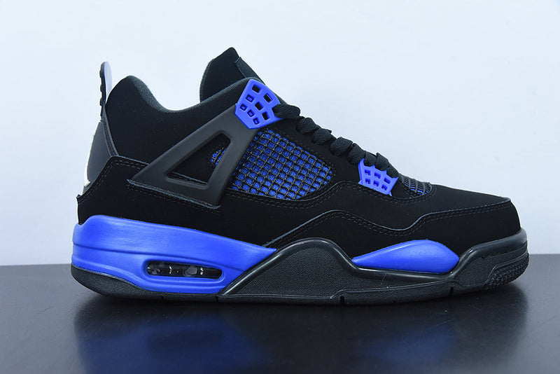 Nike Air Jordan 4 Retro "Black/Military Blue"