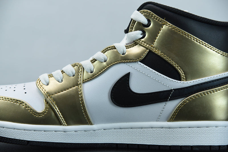 Nike Air Jordan 1 Mid SE Metallic Gold
