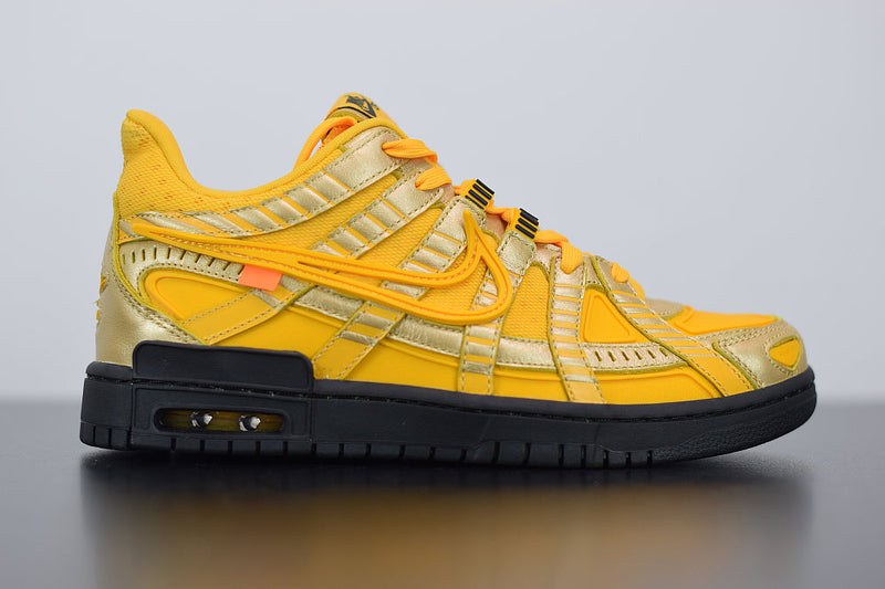 Nike x Off-White Air Rubber Dunk “University Gold”