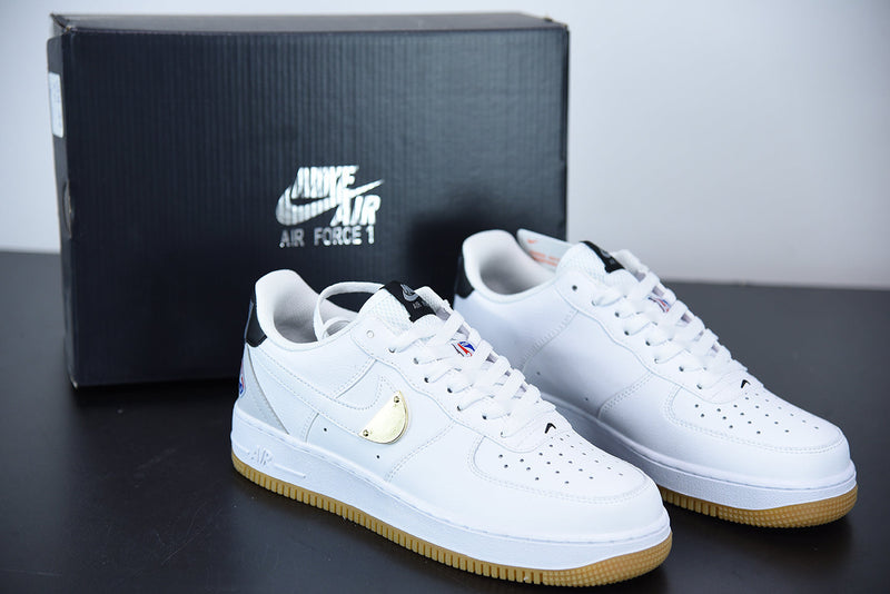 Nike Air Force 1 X NBA White Pure Platinum