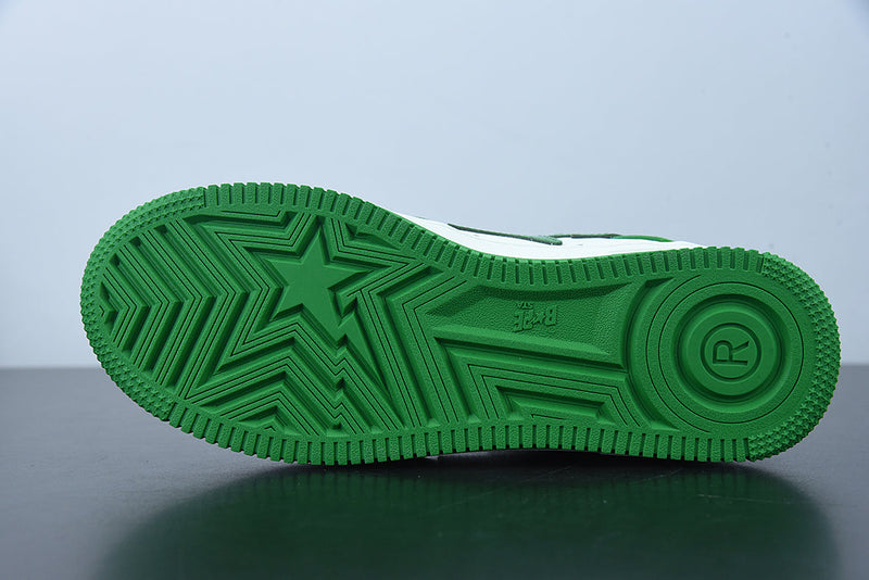 A Bathing Ape Bape Sta Low "Green"