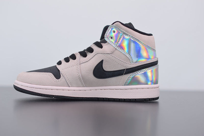 Nike Air Jordan 1 Mid "Dirty Powder Iridescent"