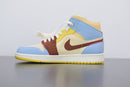 Nike Air Jordan 1 Mid SE Fearless "Blue the Great"