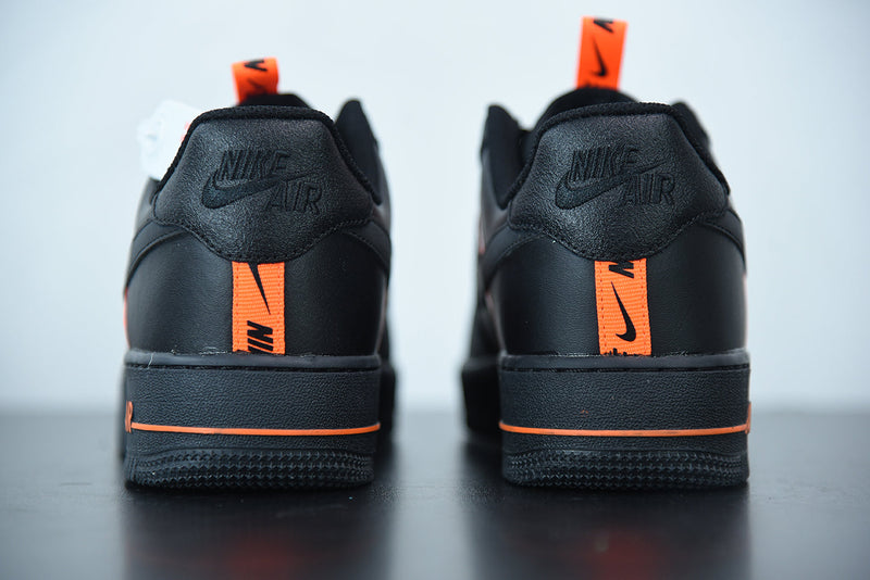 Nike Air Force 1 LV8 KSA GS Black Total Orange