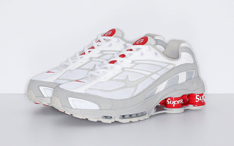Supreme x Nike Shox Ride 2 "White/Grey"
