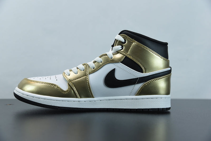 Nike Air Jordan 1 Mid SE Metallic Gold