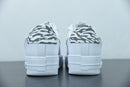 Nike Air Force 1 Pixel Zebra Pattern