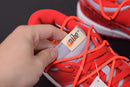 Nike Dunk Low Off-White "University Red"