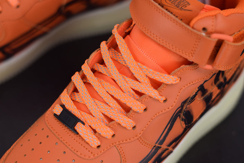 Nike Air Force 1 MID Skeleton QS Orange