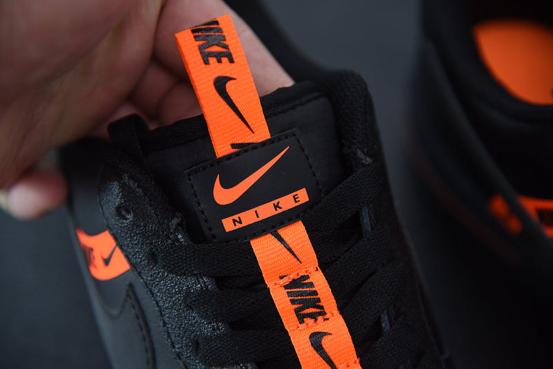Nike Air Force 1 LV8 KSA GS Black Total Orange