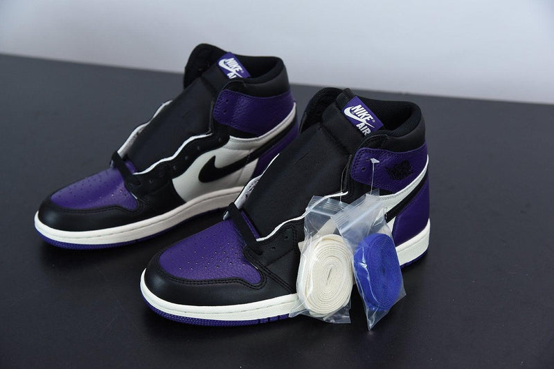 Nike Air Jordan 1 Retro High "Court Purple 1.0" - futurerunners