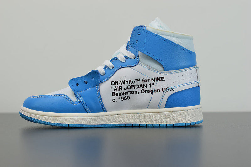 Nike Air Jordan 1 Retro High Off-White University Blue