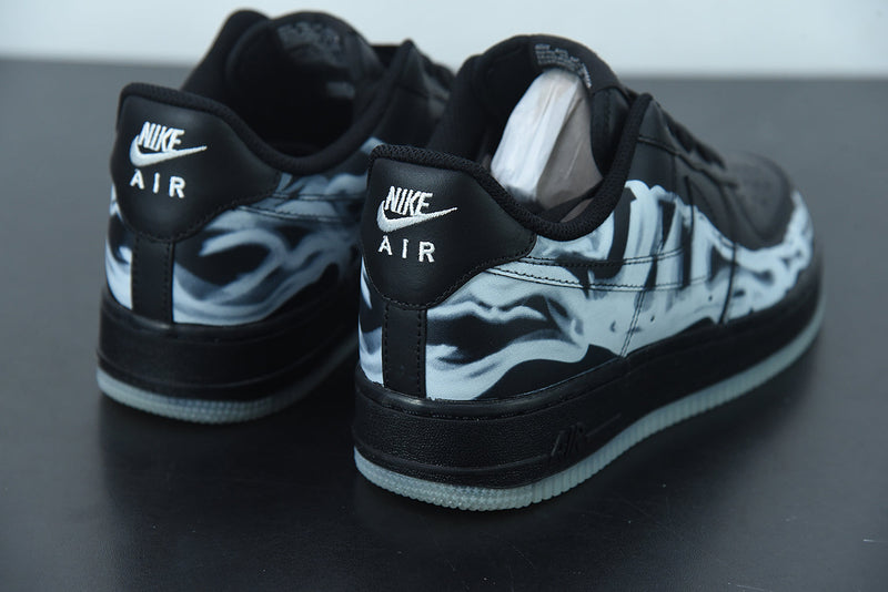 Nike Air Force 1 QS "Black Skeleton"