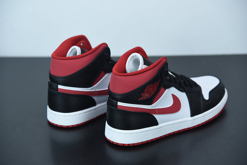 Nike Air Jordan 1 Mid Gym Red Black White