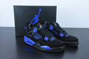 Nike Air Jordan 4 Retro "Black/Military Blue"