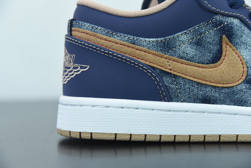 Nike Air Jordan 1 Low "Denim Midnight Navy"