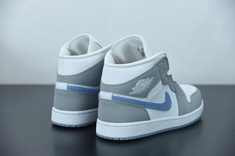 Nike Air Jordan 1 Mid "White Wolf Grey"