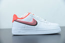 Nike Air Force 1 LV8 GS Double Swoosh White Bright Crimson