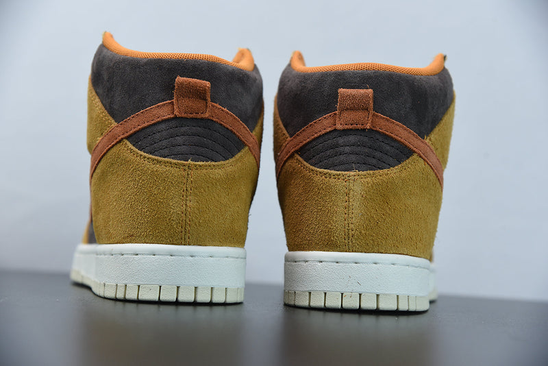 Nike Dunk High "Dark Curry"
