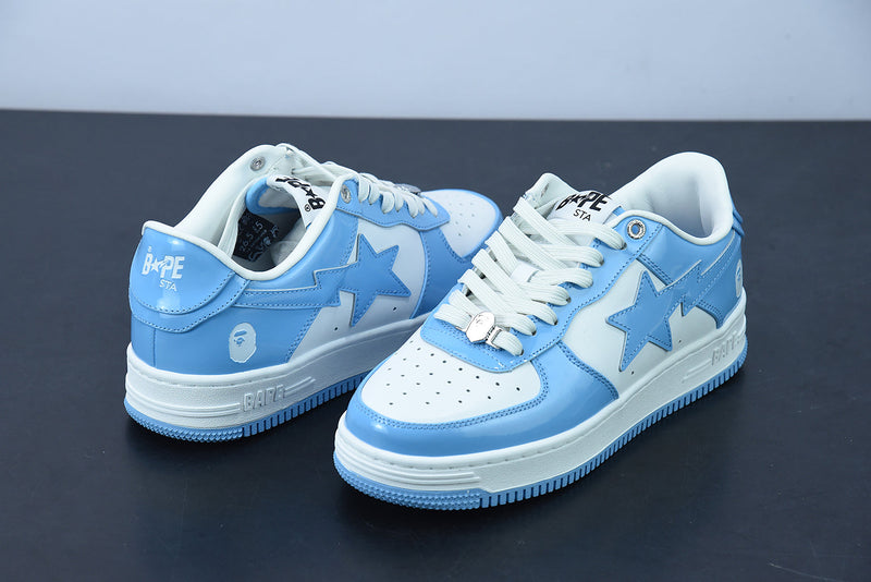 A Bathing Ape Bape Sta Low "Blue"