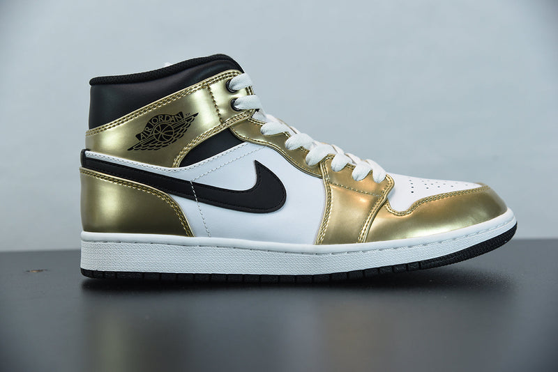 Nike Air Jordan 1 Mid SE Metallic Gold