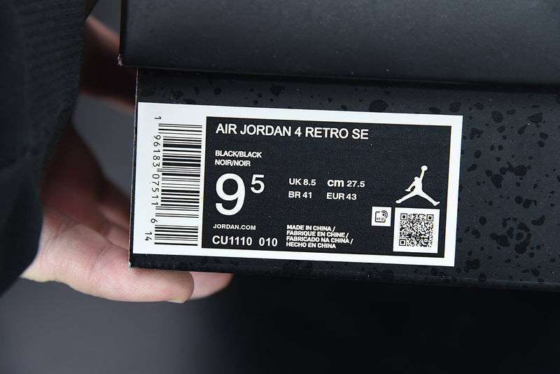 Nike Air Jordan 4 "Black Cat"