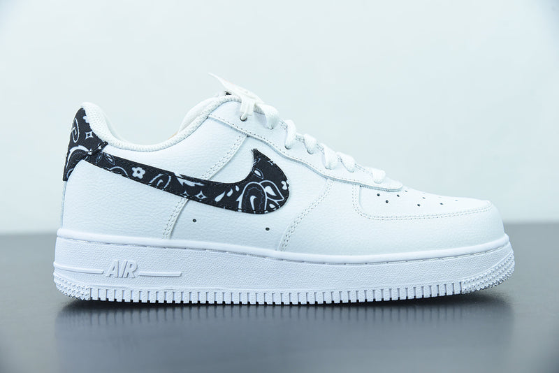 Nike Air Force 1 Low Essential White Black Paisley