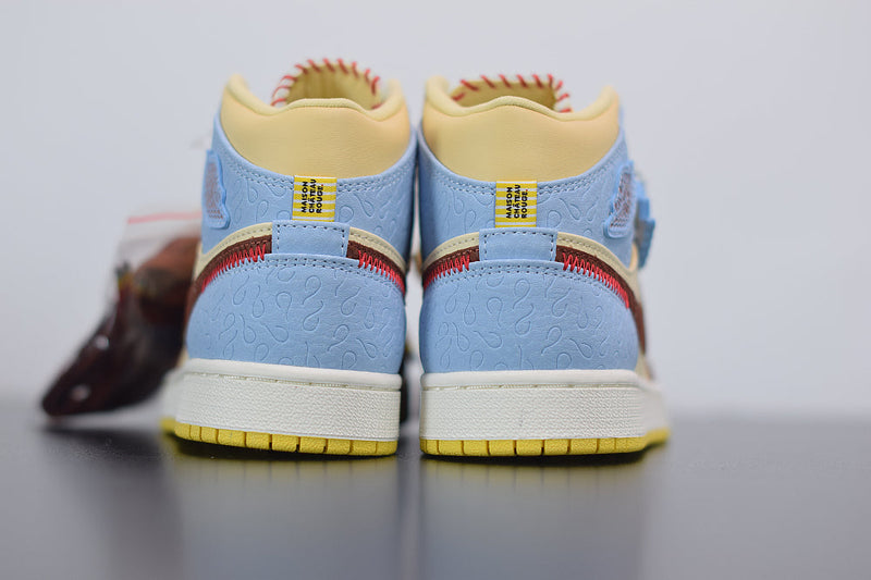 Nike Air Jordan 1 Mid SE Fearless "Blue the Great"