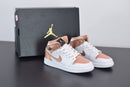 Nike Air Jordan 1 Mid  "White Rose Gold"