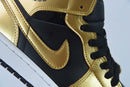 Nike Air Jordan 1 Mid SE  "Metallic Gold Black"