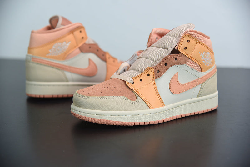 Nike Air Jordan 1 Mid Apricot Orange