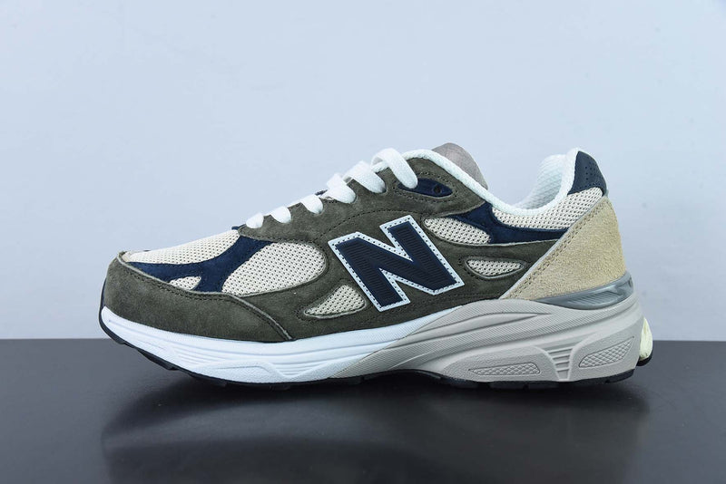 New Balance 990v3 MiUSA "Grey Blue Olive"