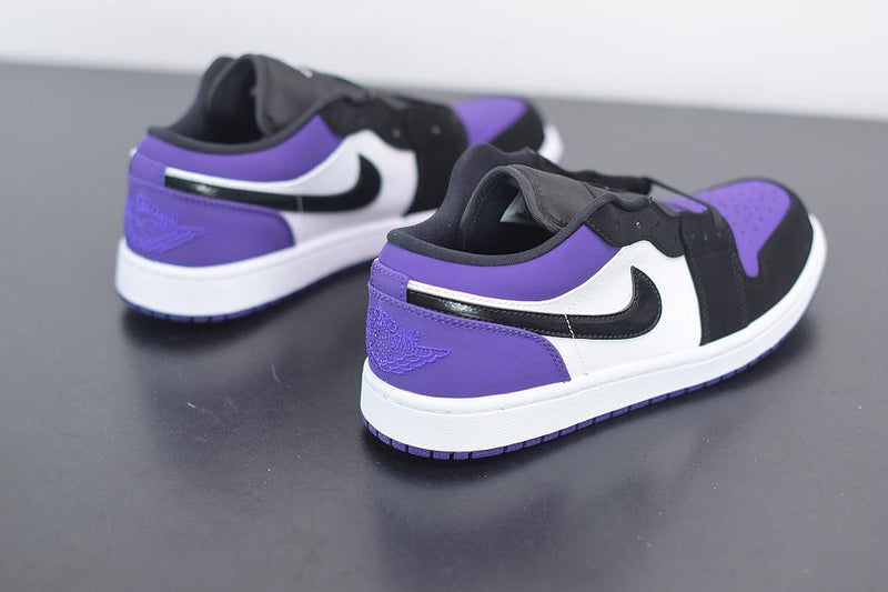 Nike Air Jordan 1 Low Court Purple White - futurerunners
