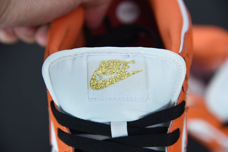 Nike SB Dunk Low x Supreme White Black Orange