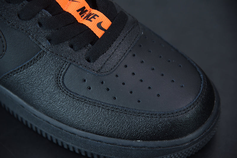 Nike Air Force 1 LV8 KSA GS Black Total Orange