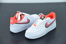 Nike Air Force 1 LV8 GS Double Swoosh White Bright Crimson