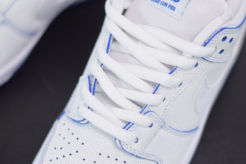 Nike SB Dunk Low Premium White Game Royal - futurerunners