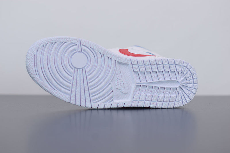 Nike Air Jordan 1 Mid White Red Royal