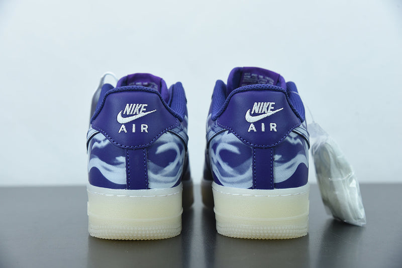 Nike Air Force 1 QS "Purple Skeleton"