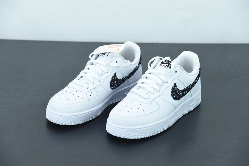 Nike Air Force 1 Low Essential White Black Paisley