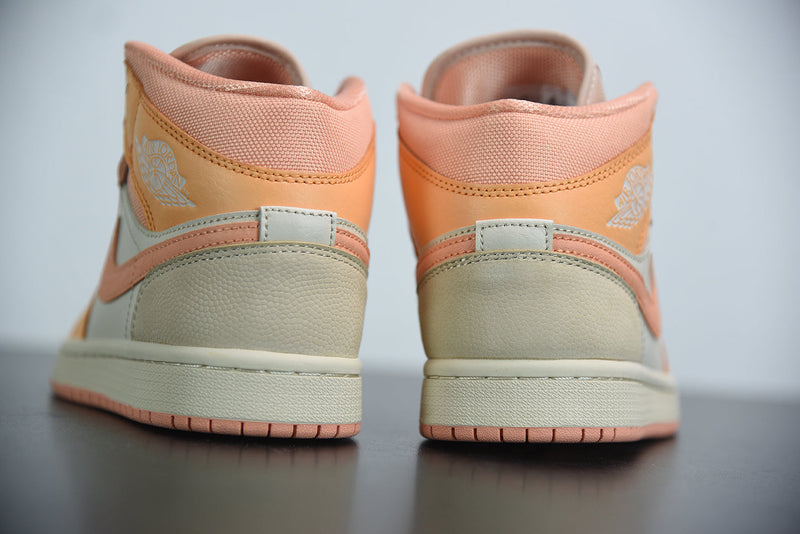 Nike Air Jordan 1 Mid Apricot Orange