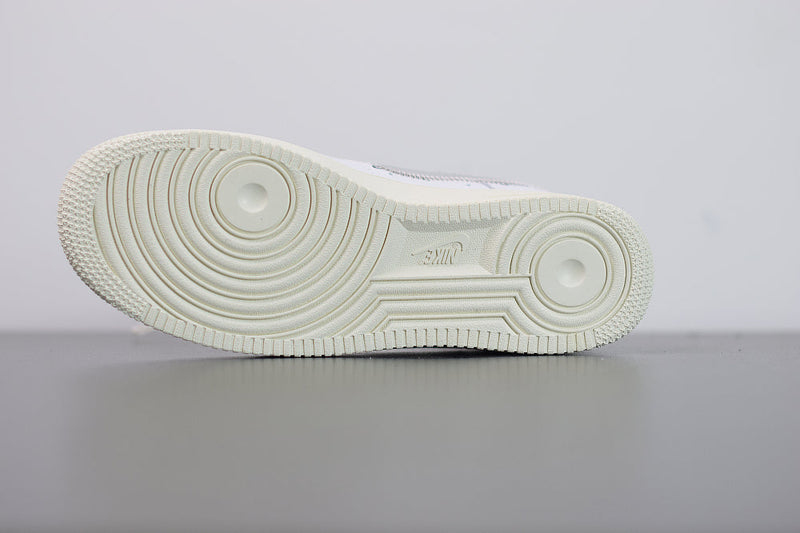 Nike Air Force 1 X Off White Metallic Silver White