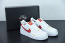 Nike Air Force 1 Essential Low White Gym Red