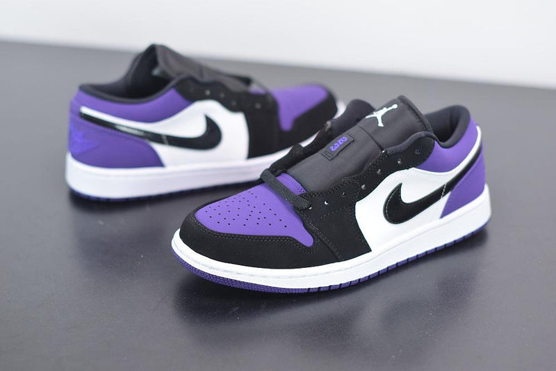 Nike Air Jordan 1 Low Court Purple White - futurerunners